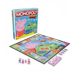 SEALED Monopoly Junior Peppa Pig Spanish Boardgame JUEGO DE MESA EN ESPAÑOL 5yr+